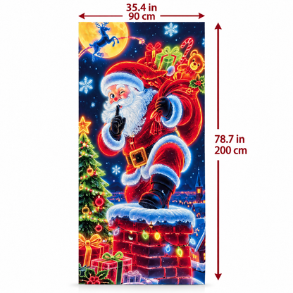 Adjustable Christmas Door Cover
