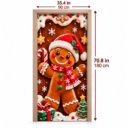 Adjustable Christmas Door Cover