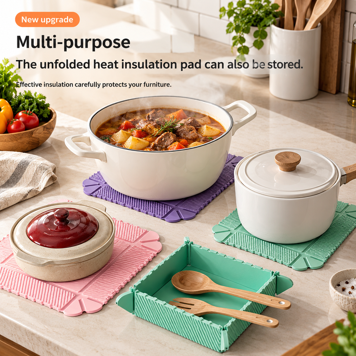 FreshPrep — Silicone Food Storage & Prep Set