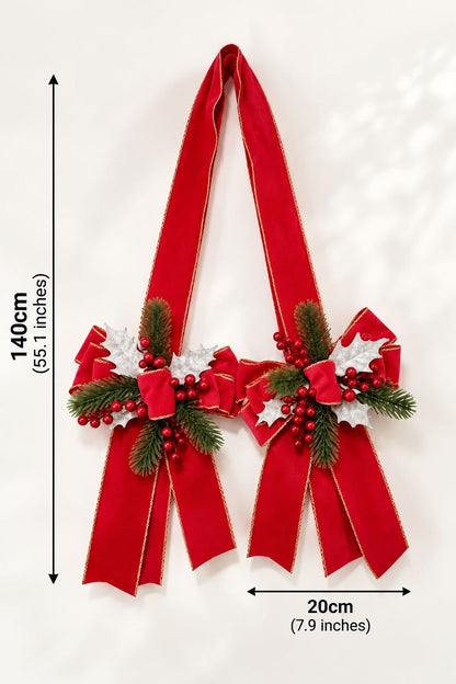 Handcrafted Christmas Door Swag