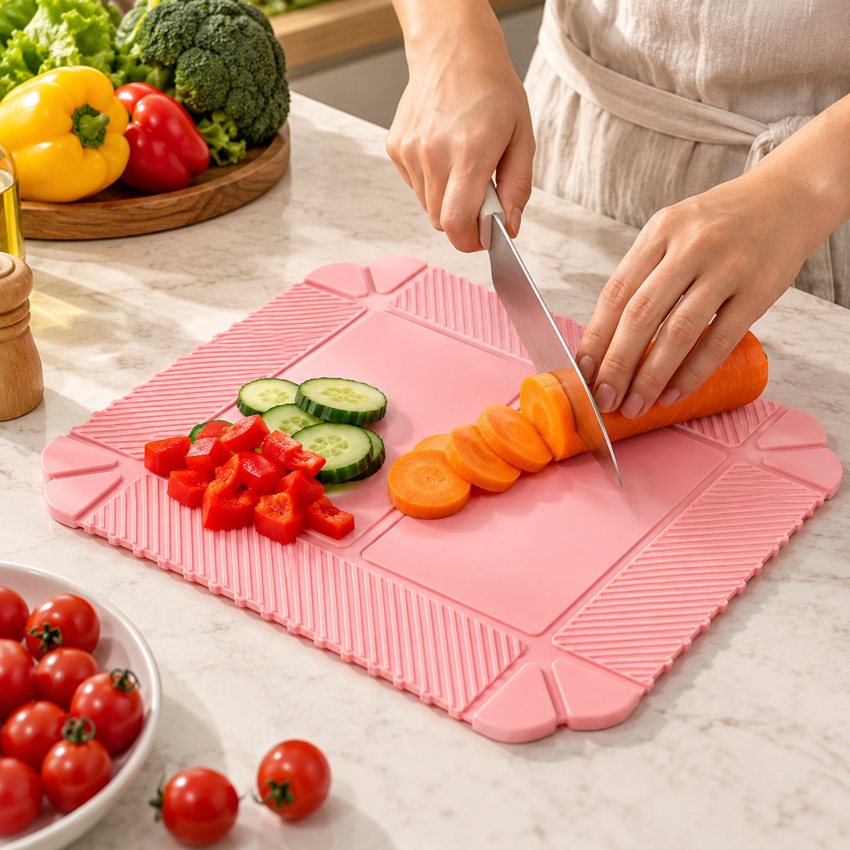 FreshPrep — Silicone Food Storage & Prep Set