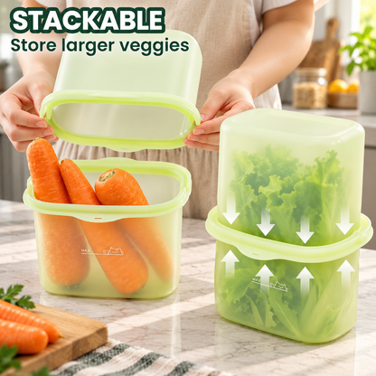 FreshKeep — 4 Pack Silicone Food Storage Bags