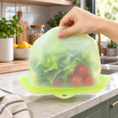 FreshKeep — 4 Pack Silicone Food Storage Bags