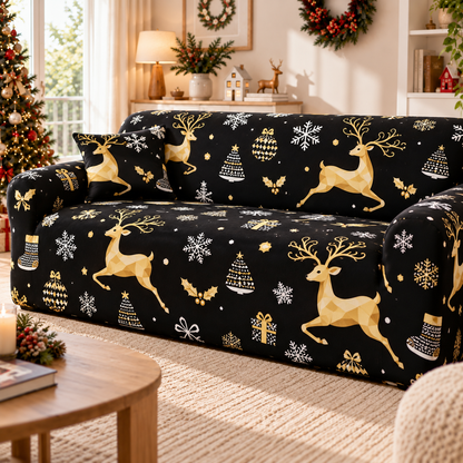 Christmas Stretch Sofa Cover