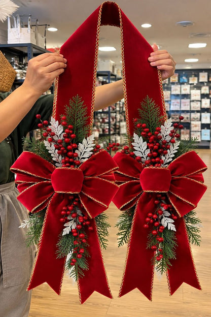 Handcrafted Christmas Door Swag