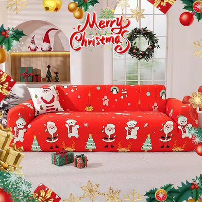 Christmas Stretch Sofa Cover