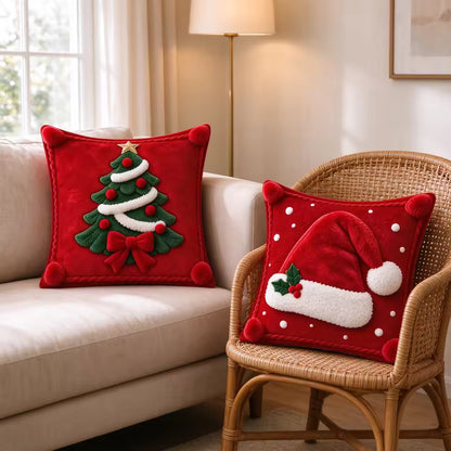 Cozy Christmas Pillow Cover