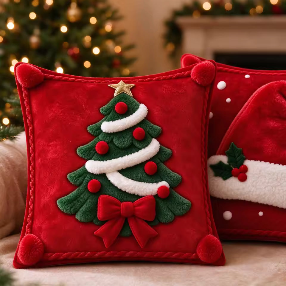 Cozy Christmas Pillow Cover