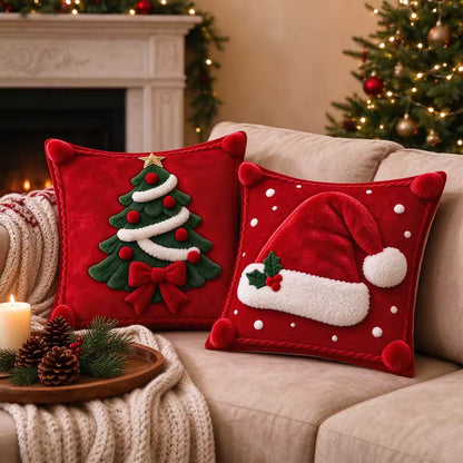 Cozy Christmas Pillow Cover