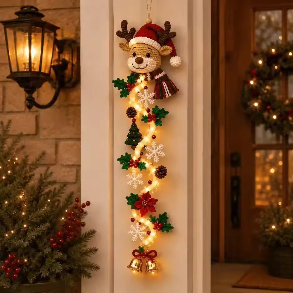 Enchanted Christmas LED Door Hanger
