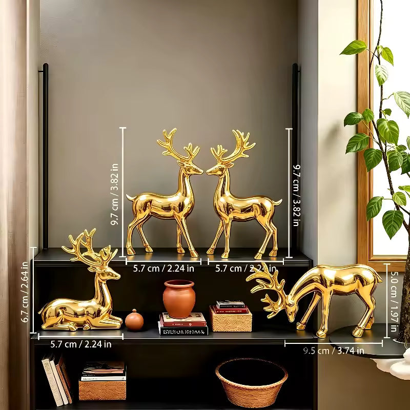 Elegant Reindeer Christmas Set
