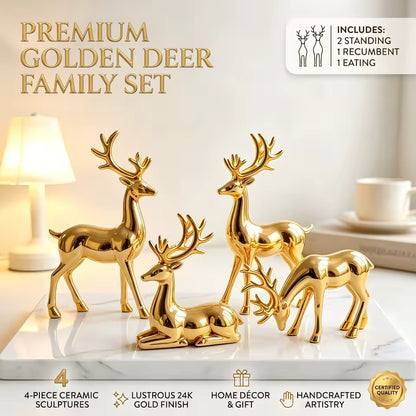 Elegant Reindeer Christmas Set