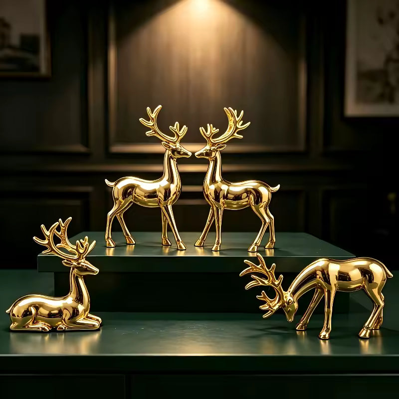 Elegant Reindeer Christmas Set