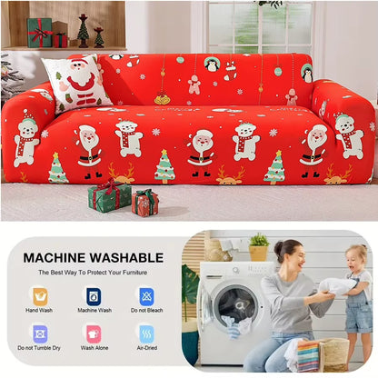 Christmas Stretch Sofa Cover