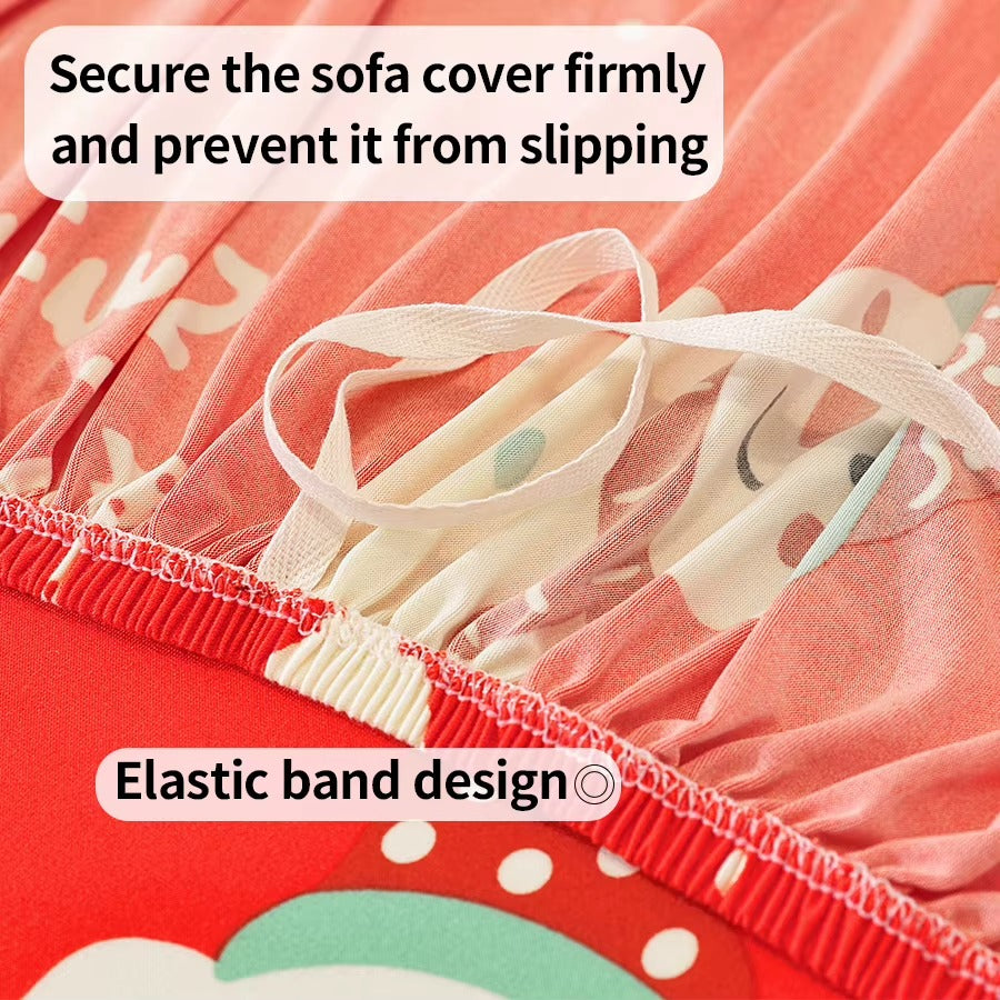 Christmas Stretch Sofa Cover