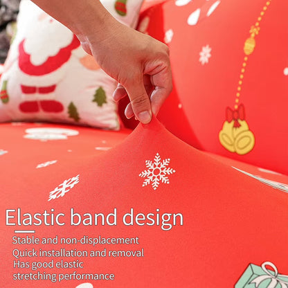 Christmas Stretch Sofa Cover